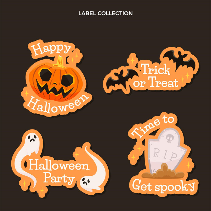 Joyeux Halloween - Crâne de chauve-souris, zombie, citrouille, fantôme, RIP, nuit effrayante, offres spéciales, soldes - Clips d'icônes d'éléments Png/JPG/Téléchargement gratuit