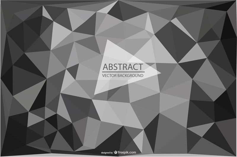 Modèle d'affiche graphique, fond d'écran abstrait triangulaire, fond d'écran publicitaire et marketing, fond d'écran géométrique, téléchargement gratuit au format PNG/PSD/JPG