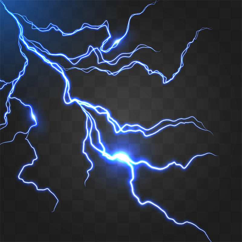  Lightning Background - Elements Vector Download -  