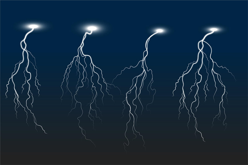  Lightning Background - Elements Vector Download -  