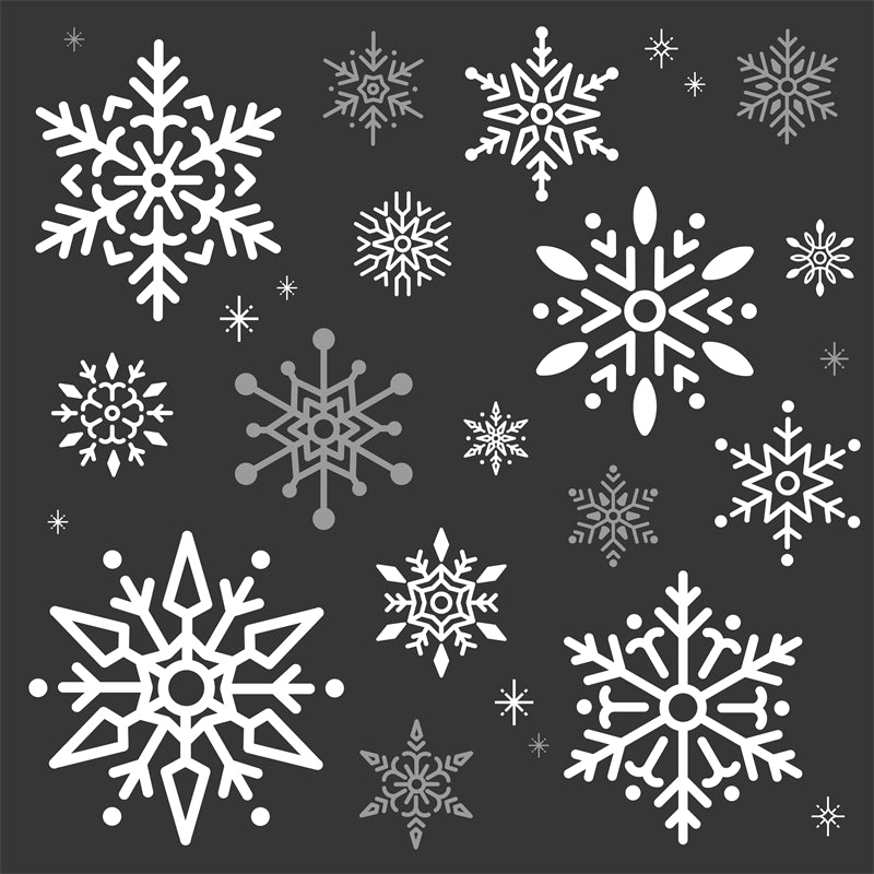 Snow Flake - Christmas Ornaments decorative snow vectors - Png/PSD/JPG/AI Free Download