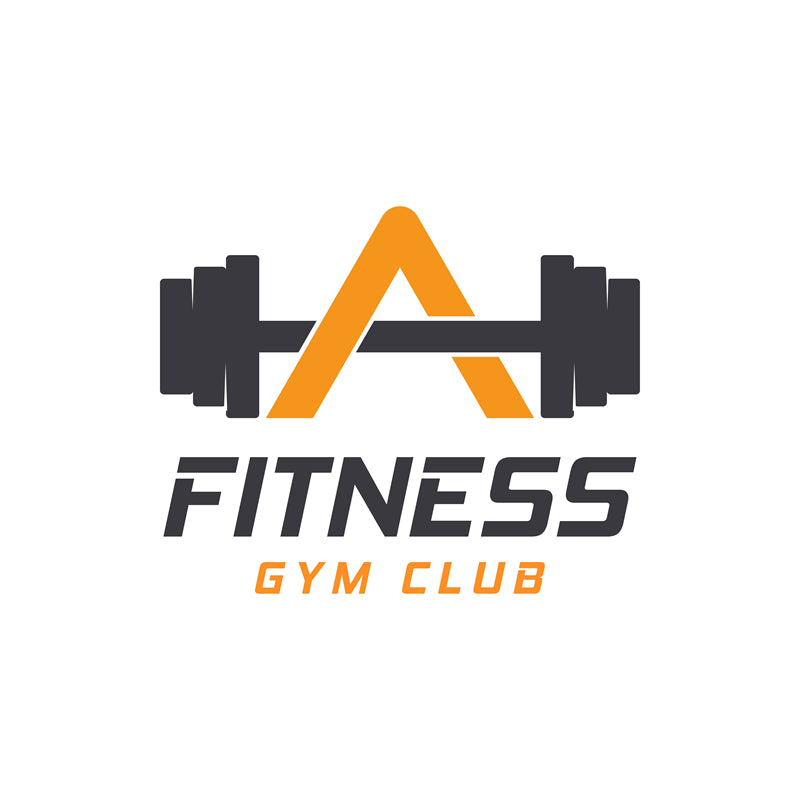 Muscle - GYM CLUB- FITNESS -HEALTHY BODY BUILDING -LOGO IMAGE VECTOR 