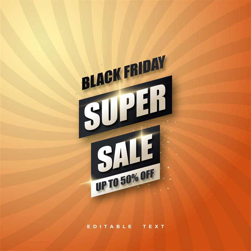 Black Friday Sale Background - Banner Poster Background Mockups -Illustration Vector Design Template