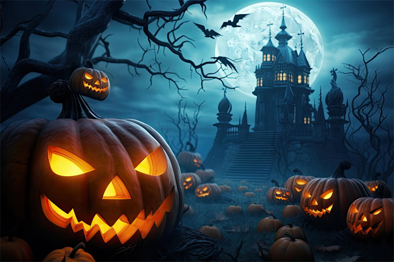Affiche « Joyeux Halloween » - Offres spéciales et nuit effrayante - Éléments - Clips d'icônes Png/JPG - Téléchargement gratuit