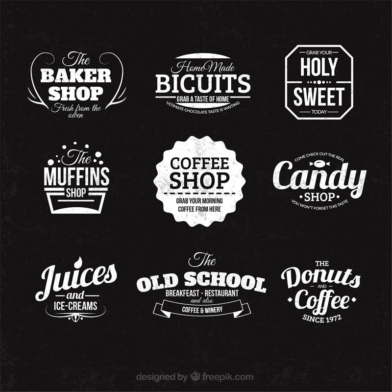 cooking -kitchen -elements -designs -logo mockups -chef