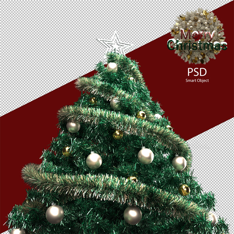 Handdraw Christmas Tree Illustration - Vector  - Png/PSD/JPG/ Free Download