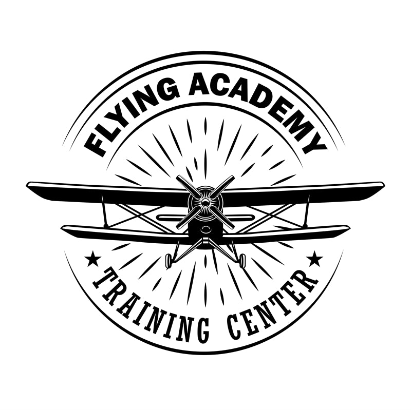Airplane -logo mockups -badge -design IMAGE VECTOR 