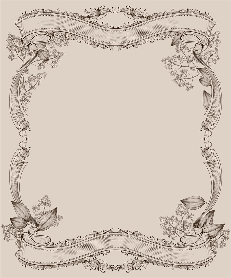 Collection de cadres de luxe, bordures victoriennes vintage, motifs décoratifs à la main - Téléchargement gratuit en format Png/PSD/JPG
