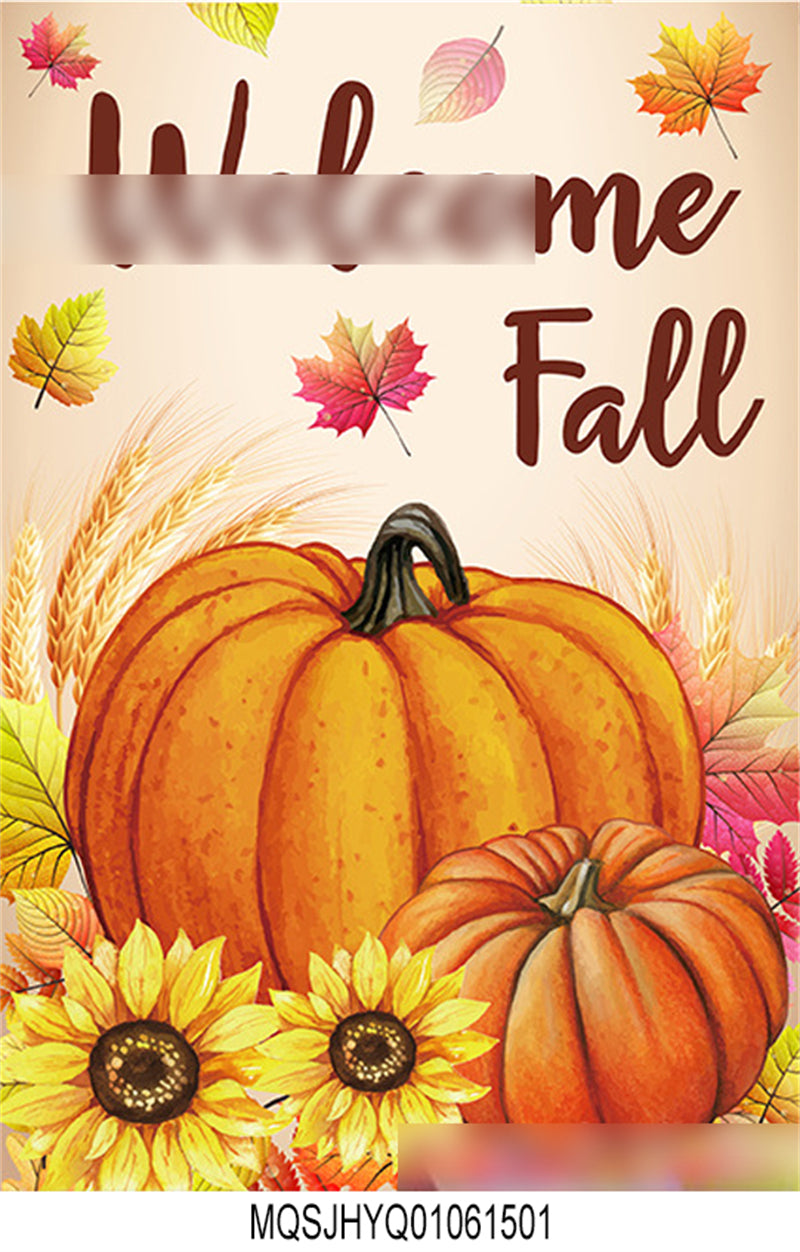 Thanks Giving Day Garden Flag - Festival Decoration Yard Flag commercial designs