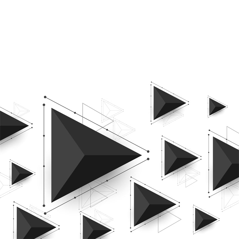 Modèle d'affiche graphique, fond d'écran abstrait triangulaire, fond d'écran publicitaire et marketing, fond d'écran géométrique, téléchargement gratuit au format PNG/PSD/JPG
