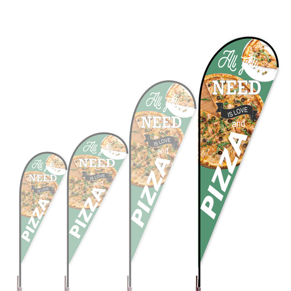 Feather Flag Templates- Outdoor Advertising