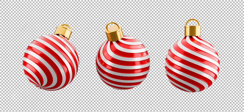 Handdraw Christmas Ball Decoration Illustration - Vector  - Png/PSD/JPG/ Free Download 