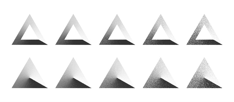 Modèle de logo graphique abstrait triangulaire - Fond d'écran publicitaire - Fond d'écran géométrique - Téléchargement gratuit au format PNG/PSD/JPG