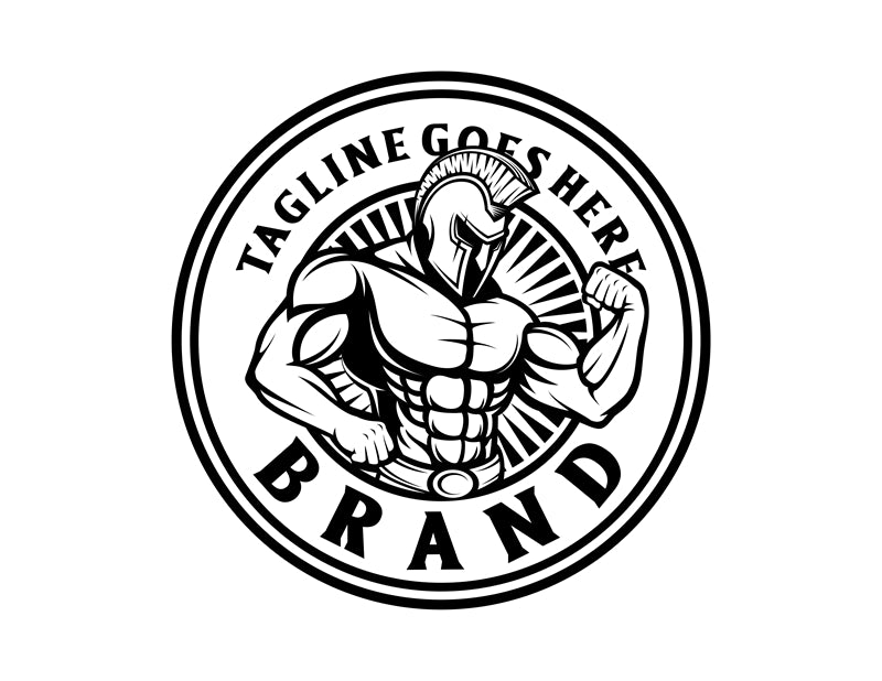Muscle - GYM CLUB- FITNESS -HEALTHY BODY BUILDING -LOGO IMAGE VECTOR 