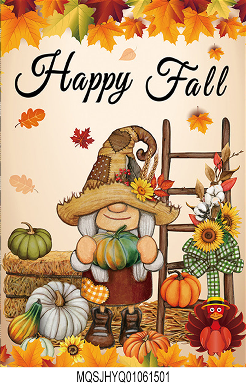 Thanks Giving Day Garden Flag - Festival Decoration Yard Flag commercial designs