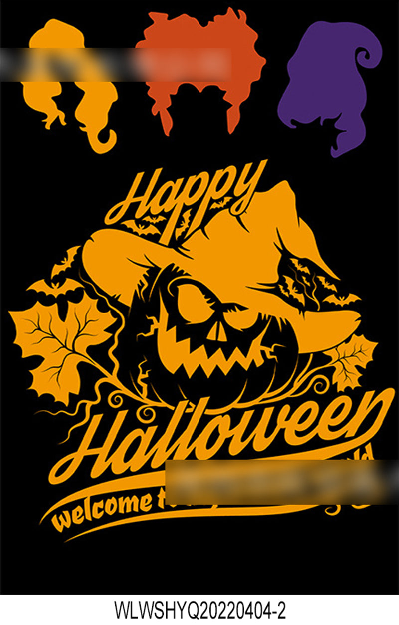 Halloween Canival Garden Flag Decoration Designs - Ghost/witch/Monster/Black Cat/scarecrow/Pumpkin