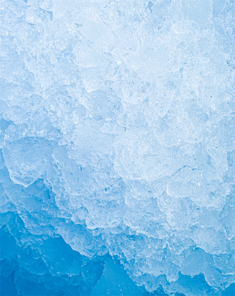 Fond de glace - Illustration publicitaire pour boissons - Texture glacée - Téléchargement gratuit PSD