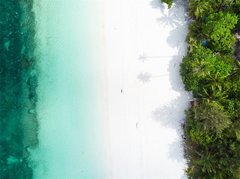 Tourist Maldives - Seaside island beach ocean landscape - photo wallpaper background - Png/JPG/ Free Download