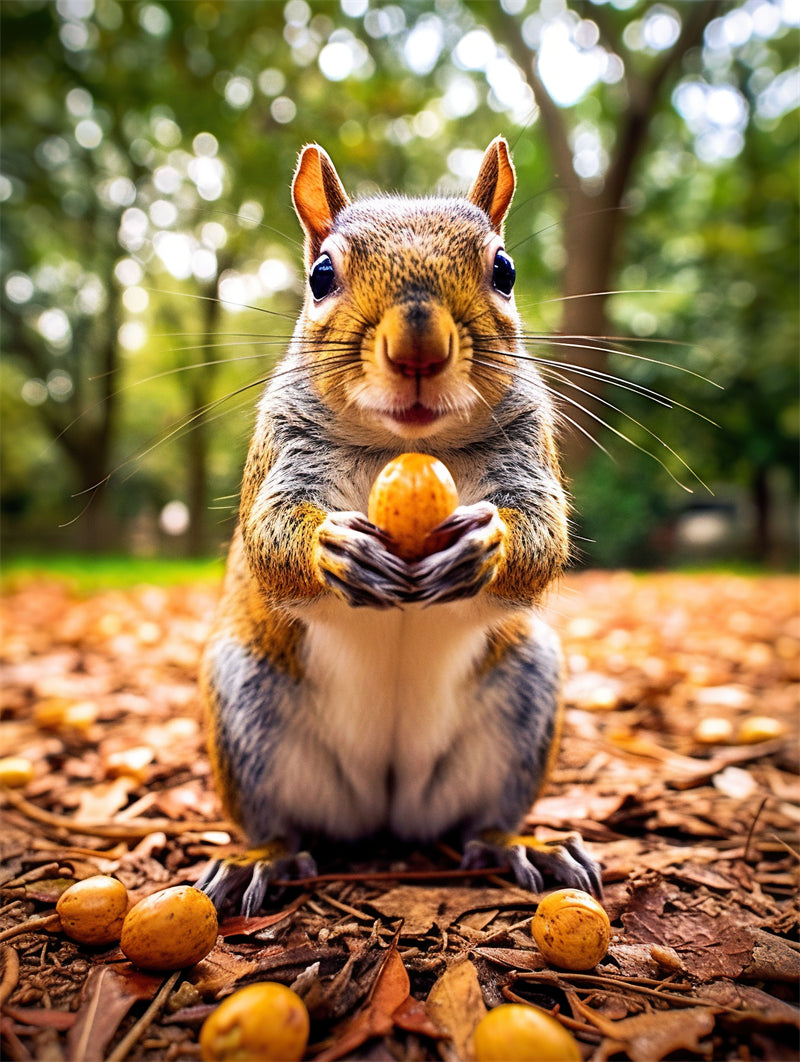Squirrel photo- Wallpaper Background - Closeup - Portrait wildlife    -  Png/PSD/JPG/ Free Download
