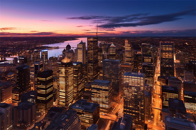 Urban Landscape city buildings - City Background - photo shot - Night Urban Landscape  PSD/JPG/ Free Download