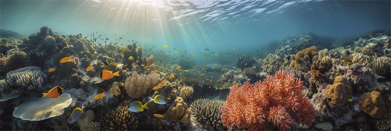 Fond d'écran de récif corallien - Photo de paysage - Corail thématique - Téléchargement gratuit au format PNG/PSD/JPG