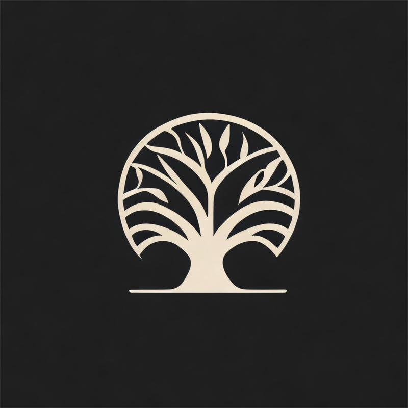 Handdraw Tree Forest Logo Elements Vector- Illustration Image Free Download