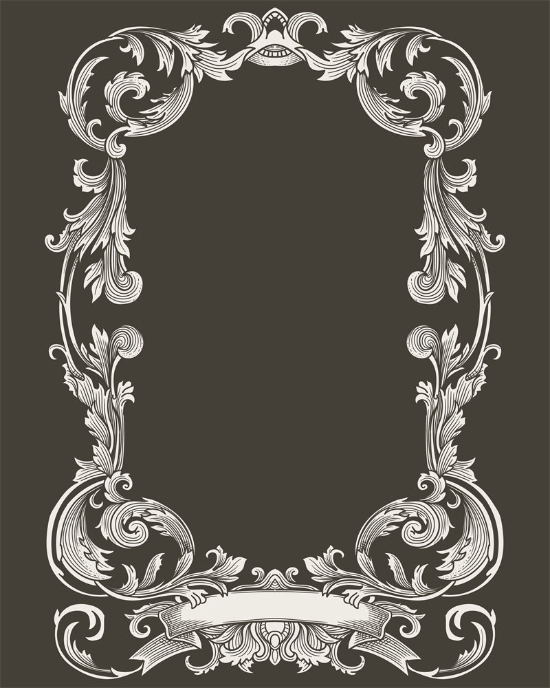 Collection de cadres de luxe, bordures victoriennes vintage, motifs décoratifs à la main - Téléchargement gratuit en format Png/PSD/JPG
