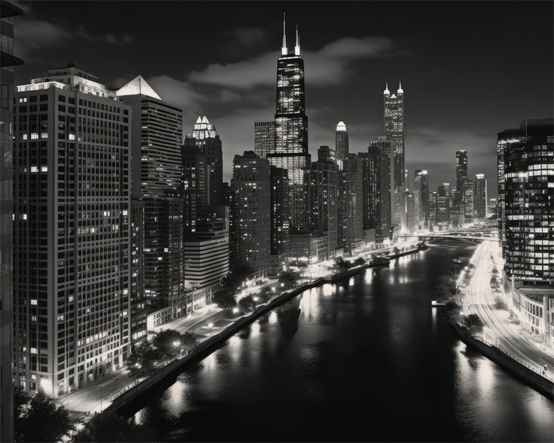 Urban Landscape city buildings - City Background - photo shot - Night Urban Landscape PSD/JPG/ Free Download