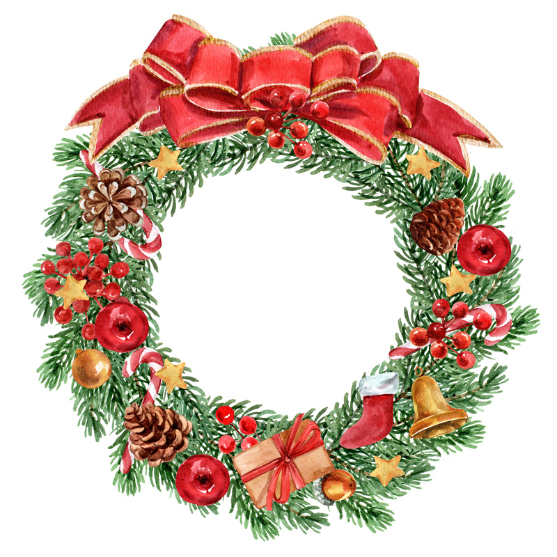 Handdraw Christmas Tree Illustration - Vector  - Png/PSD/JPG/ Free Download