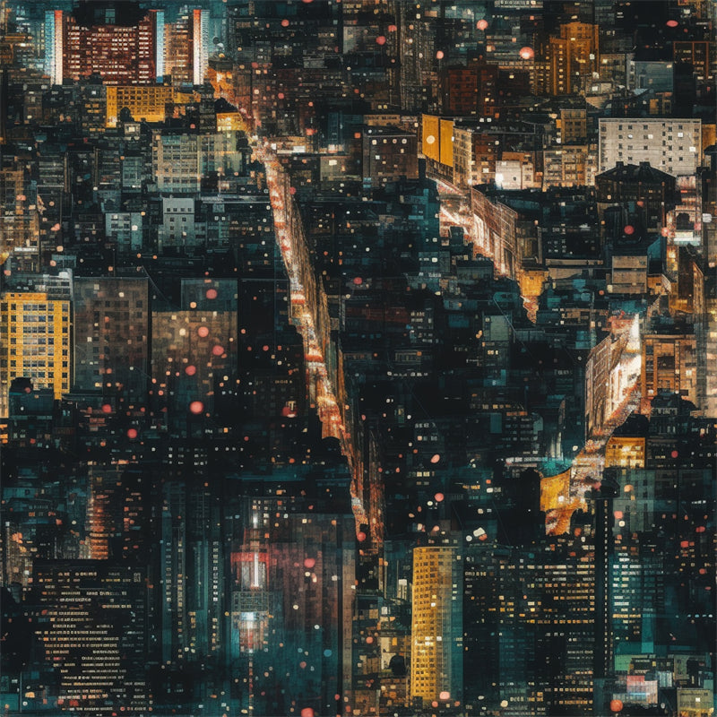 Urban Landscape city buildings - City Background - photo shot - Night Urban Landscape PSD/JPG/ Free Download