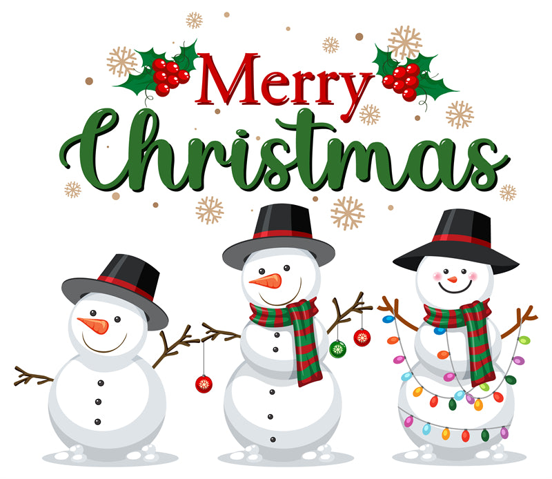 Bonhomme de neige d'hiver, saison de Noël, éléments dessinés à la main - Téléchargement gratuit au format PNG/PSD/JPG