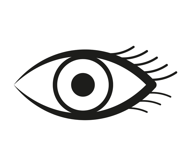 Illustration d'œil dessiné à la main - Vecteur - Conception de logo - Yeux minimalistes