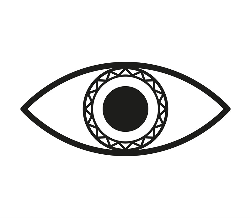 Illustration d'œil dessiné à la main - Vecteur - Conception de logo - Yeux minimalistes