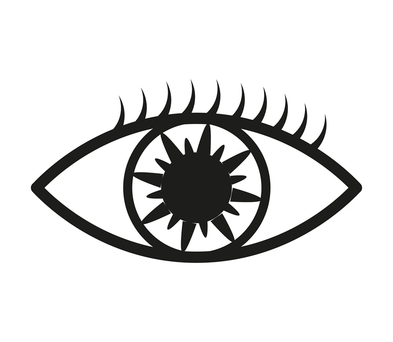 Illustration d'œil dessiné à la main - Vecteur - Conception de logo - Yeux minimalistes