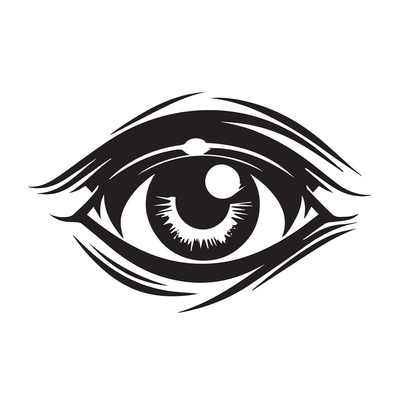 Handdraw Eye Illustration -Vintage Vector -Eye Logo Design -Art Tatto EyeS   