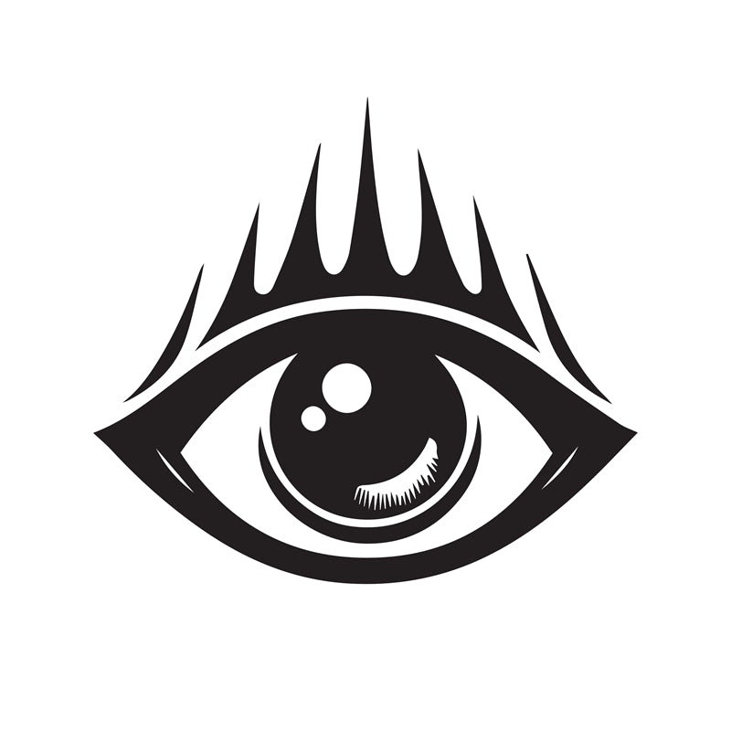 Handdraw Eye Illustration -Vintage Vector -Eye Logo Design -Art Tatto EyeS   