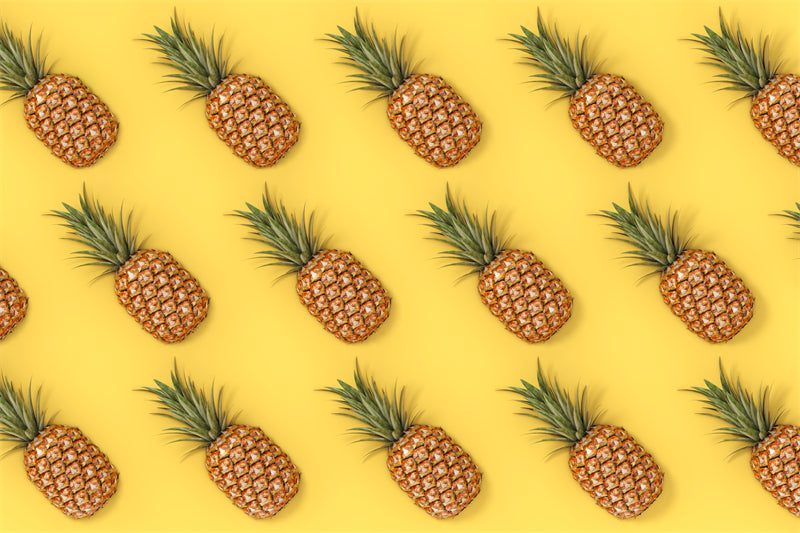 Pineapple - Hello Summer Background - Seaside Landscape photo - Fruit - Png/PSD/JPG/ Free Download 
