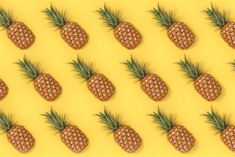 Pineapple - Hello Summer Background - Seaside Landscape photo - Fruit - Png/PSD/JPG/ Free Download