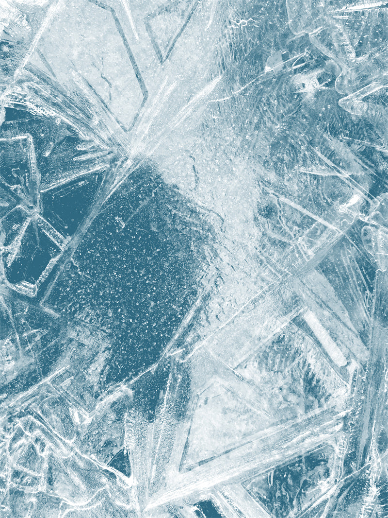 Fond de glace - Illustration publicitaire pour boissons - Texture glacée - Téléchargement gratuit PSD