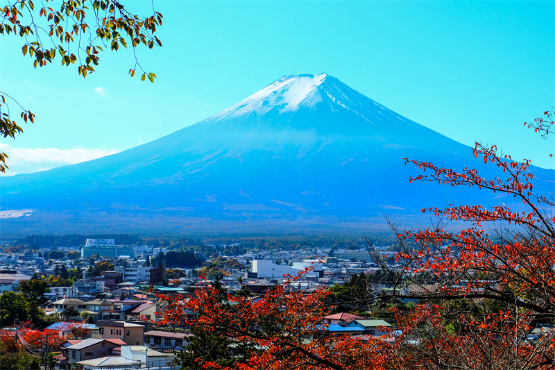 Fujiyama Mountain Wallpaper background - Photo Graphic Assets - Japan landscape - wallpaper Png/PSD/JPG/ Free Download