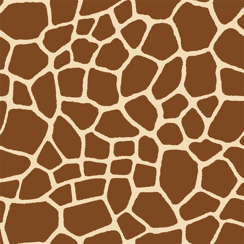 Giraffe Skin Pattern Texture Vector- Illustration Image Free Download 
