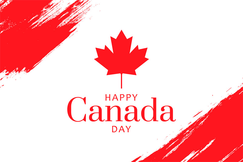 Canada Maple Elements - Illustration -Vector -Water Color Handdraw Background 