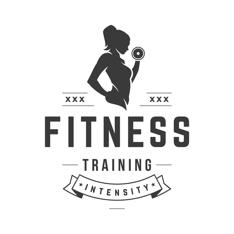 Muscle - GYM CLUB- FITNESS -HEALTHY BODY BUILDING -LOGO IMAGE VECTOR 