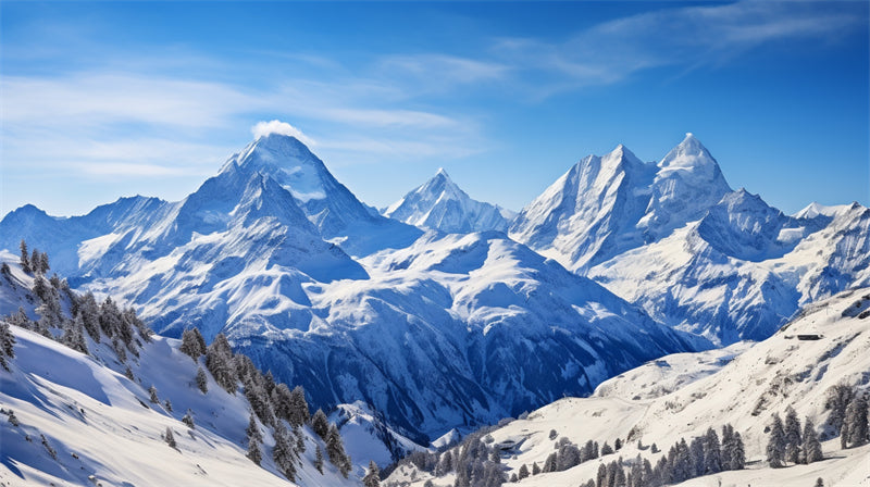 Paysages alpins d'Europe - Magnifiques paysages - Téléchargement gratuit en format PNG/PSD/JPG