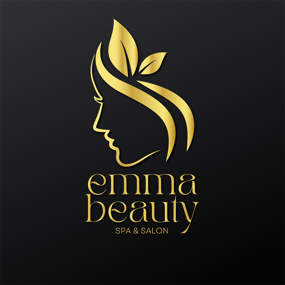 Woman Beauty Spa Organic logo badge design elements mockups