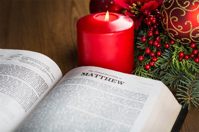 Christmas Photo Bakcground - Church Bible-candle pray - Png/PSD/JPG/ Free Download