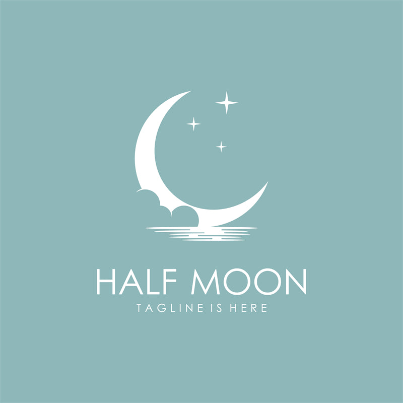 Collection Vintage Moon Set - Icônes - Éléments - Vecteur - Clair de lune