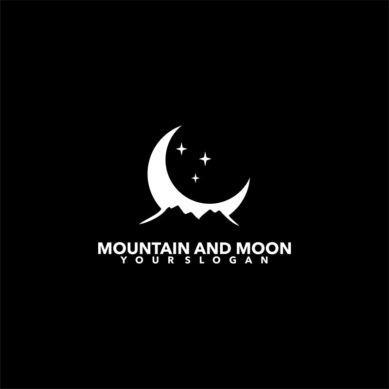 Collection Vintage Moon Set - Icônes - Éléments - Vecteur - Clair de lune