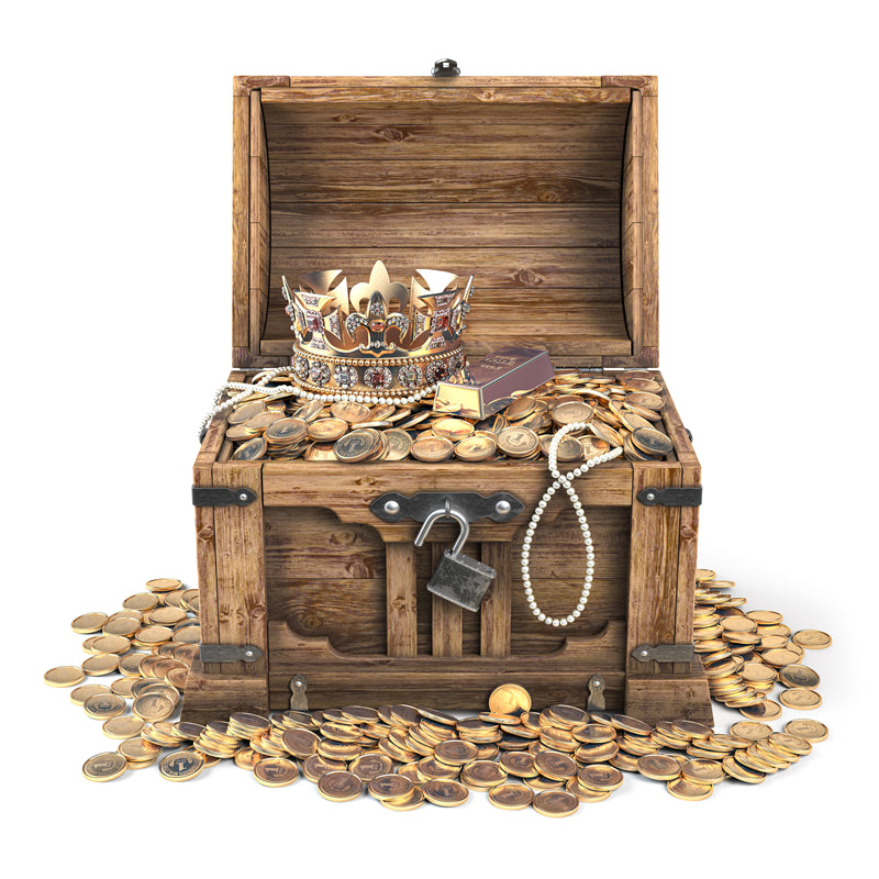 Pirate Gold - GOLD COIN - background - Photo Elements free