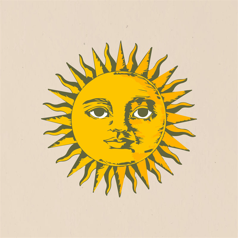 Handdraw Sun burst line elements - Clip - Icon - 